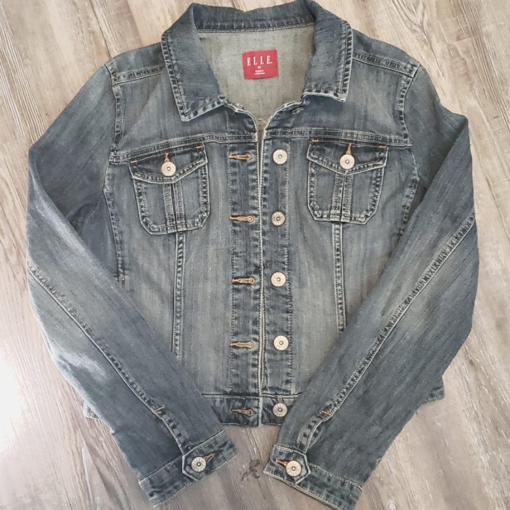 ELLE Blue Jean Jacket - Medium